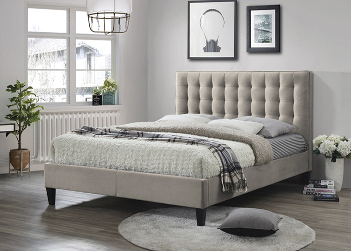 Becky Double Fabric Bed